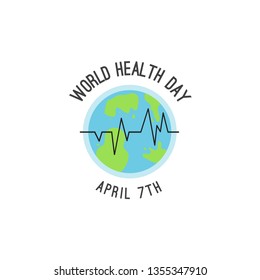 World Health Day Vector Design