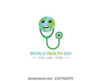 Vektordesign zum Weltgesundheitstag.