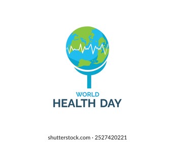 World Health Day Vector Design.