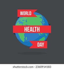 World Health Day Vector Illustration