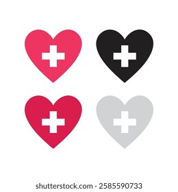 World Health Day Vector Illustration on April 7th with Earth and Medical Equipment for the Importance of Healthy and Lifestyle. Icon Health. Earth Illustration. World Health Day Sticker. Medical. Aid