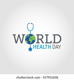 World Health Day Vector Illustration. Suitable for greeting card, poster and banner. Raises awareness about a specific health issue of global concern and promotes action to improve the health.