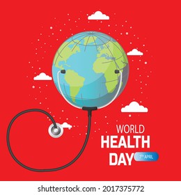 descarga de imágenes vectoriales del día mundial de la salud - día de la salud
