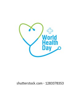 World Health Day Vector Template