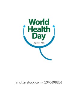 World Health Day Vector Template Design Illustration