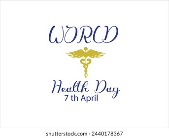 World health Vector Illustration Modern logo. 