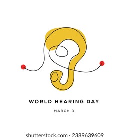 World Hearing Day, held on 3 March.