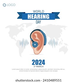 World Hearing Day, observed on March 3rd, raises awareness about hearing loss and promotes ear and hearing care.