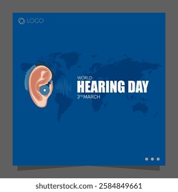 World Hearing Day is observed on March 3rd to raise awareness about hearing loss, promote ear care, and encourage preventive actions for better hearing health.