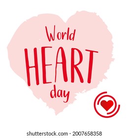 World Heart day concept. 29 september. Cardiovascular diseases treatment