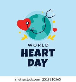 World Heart Day Design Illustration Collection