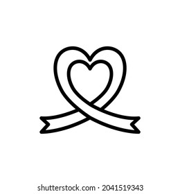 world heart day icon ouline