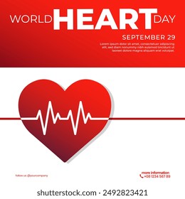 world heart day instagram post