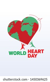 World heart day promoting concept