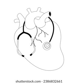 World Heart Day Vector Art. Simple designs Heart Day Celebration