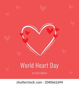 World Heart Day, Vector illustration design.
