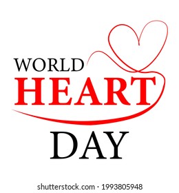 world heart day vector image