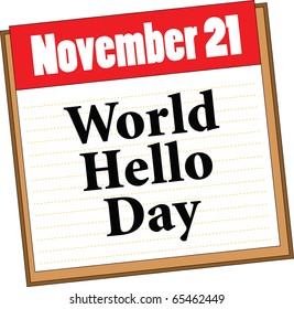 World Hello Day