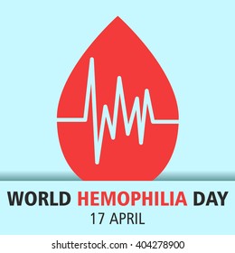 World Hemophilia Day Cartoon Design Illustration 03