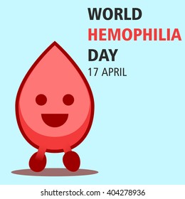 World Hemophilia Day Cartoon Design Illustration 06