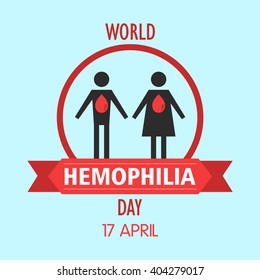 World Hemophilia Day Cartoon Design Illustration 02