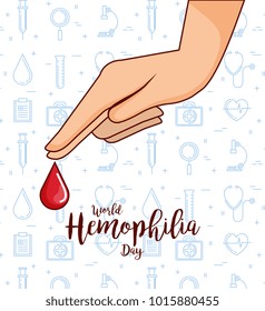 World Hemophilia Day Icons