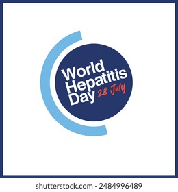 World Hepatitis Day 28 July Vector, Symbol, Sign. Get Tested Get Treated. Family Icon. 