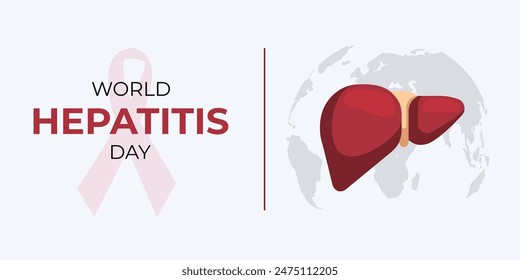 World Hepatitis Day, Creative design for social media.