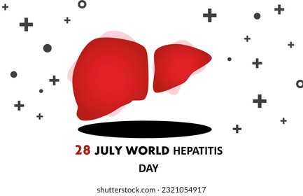 afiche del día mundial de la hepatitis Resumen, diseño de estilo minimalista