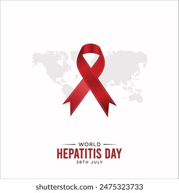 World Hepatitis Day, Poster, Post, Illustration. Art. Social Media Poster