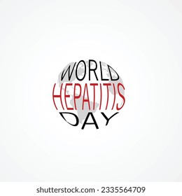Afiche del Día Mundial de la hepatitis, ilustración vectorial. Desechos hepáticos, cáncer y cirrosis abstracto concepto gráfico, Conciencia de la prevención y tratamiento de la hepatitis viral. Cáncer de hígado. Día mundial del cáncer. 