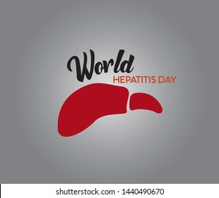 World Hepatitis Day, this design can be used for posters or other designs