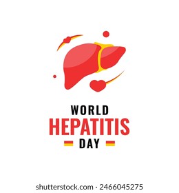 World Hepatitis Day Vector Design Illustration