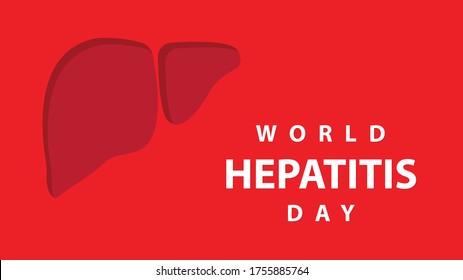 World Hepatitis Day. Vector illustration.