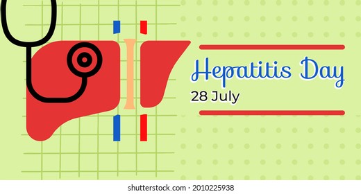 World Hepatitis Day - vector illustration and design.