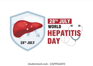 World Hepatitis Day vector illustration