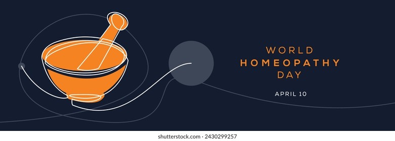 World Homeopathy Day, held on 10 April.