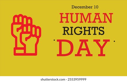 World human rights  day banner 2024