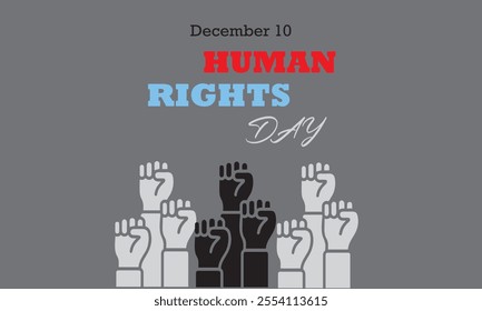 World human rights day banner 2024