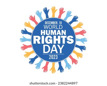 World Human Rights Day Design.