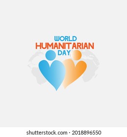 world humanitarian day concept. illustration vector