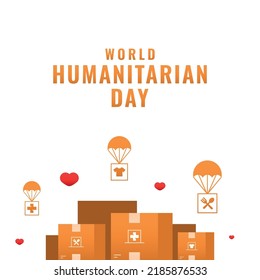 World Humanitarian Day Design Background For International Moment