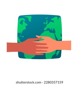World Humanitarian Day Illustration and Gaphic.