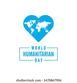 World Humanitarian Day Logo Template