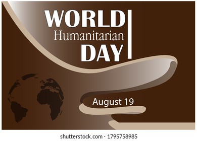 World Humanitarian Day Template Design
