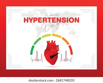 Fondo del Vector del Día Mundial de la Hipertensión