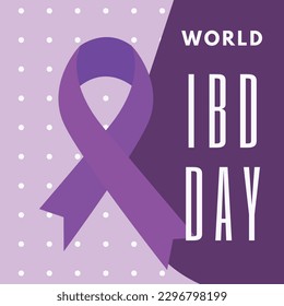 world ibd day poster suitable for social media post