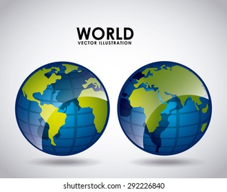 world icon design, vector illustration eps10 graphic 