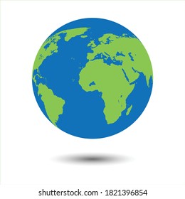World Icon for Graphic Design Projects,vector illustration.