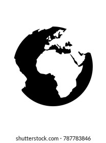 world icon logo